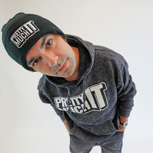 PRETY MUCH IT - HOODIE - MINERAL WASH