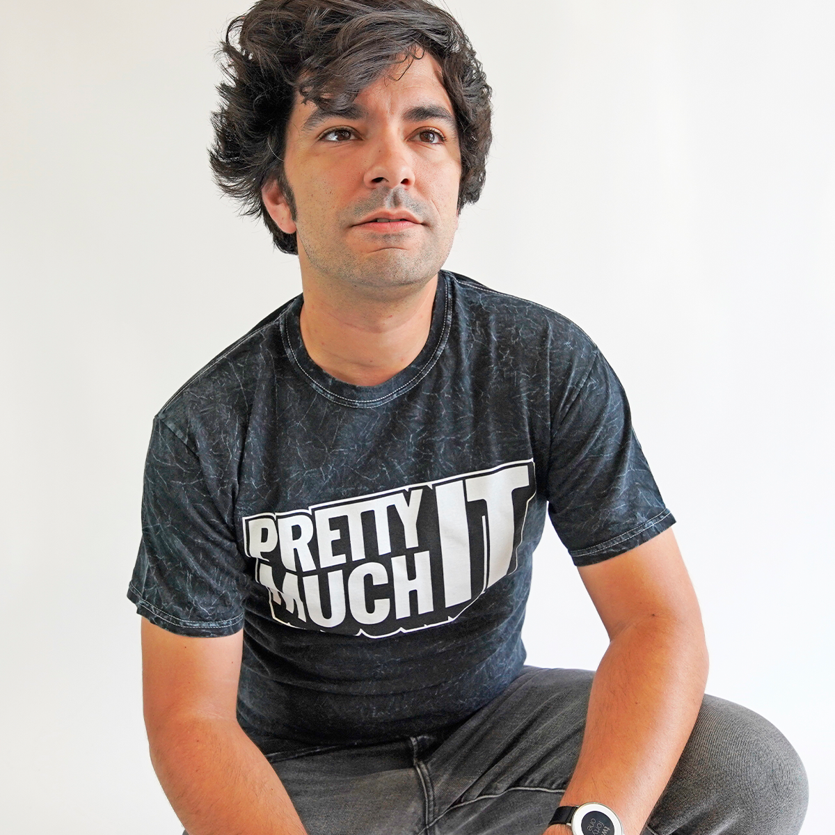 PRETTY MUCH IT - T-SHIRT - MINERAL WASH