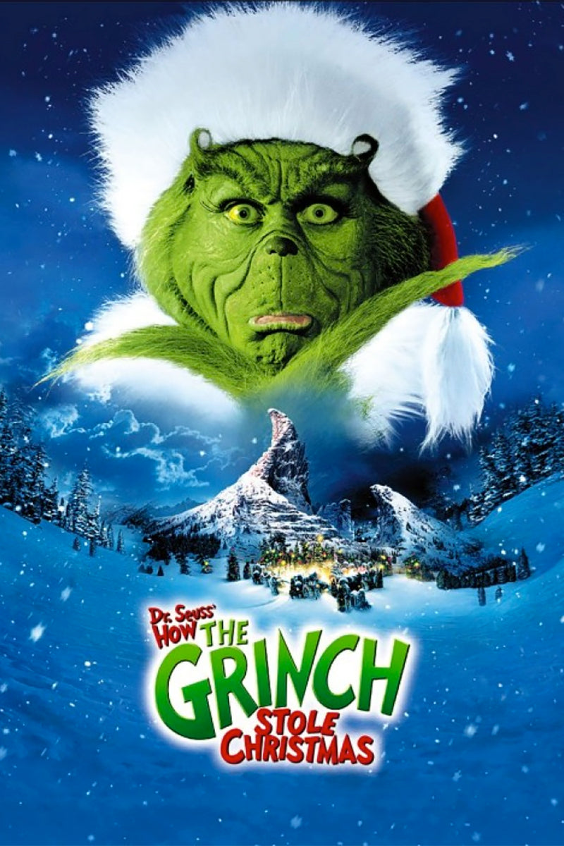 how the grinch stole christmas poster