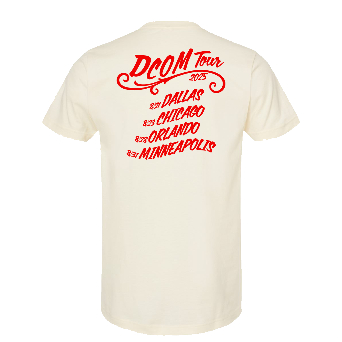 DCOM TOUR - T-SHIRT